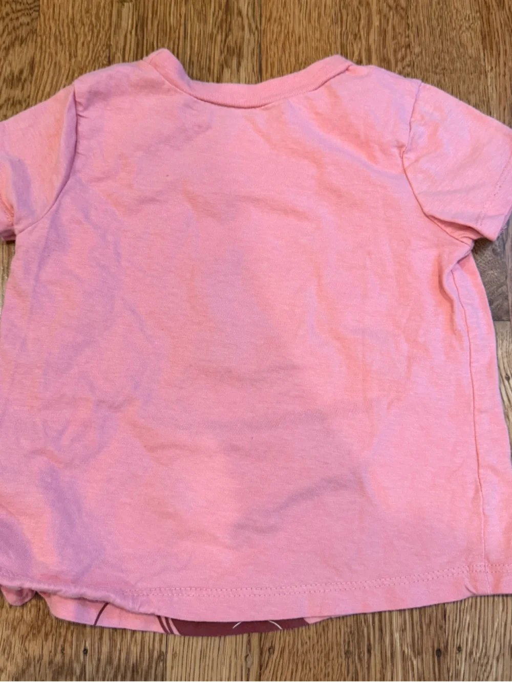 Pink Minnie Mouse Groovy Floral Graphic Tee for Kids Sz 3T Disney